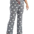 thumbnail image 1 of P.J. Salvage Womens Polar Bears Pajama Jogger Pants, Grey, Medium, 1 of 1