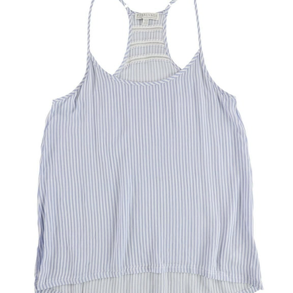 P.J. Salvage Womens Racer Back Pajama Sleep Tank Top, Blue, Medium
