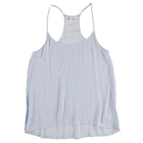 P.J. Salvage Womens Racer Back Pajama Sleep Tank Top, Blue, Small