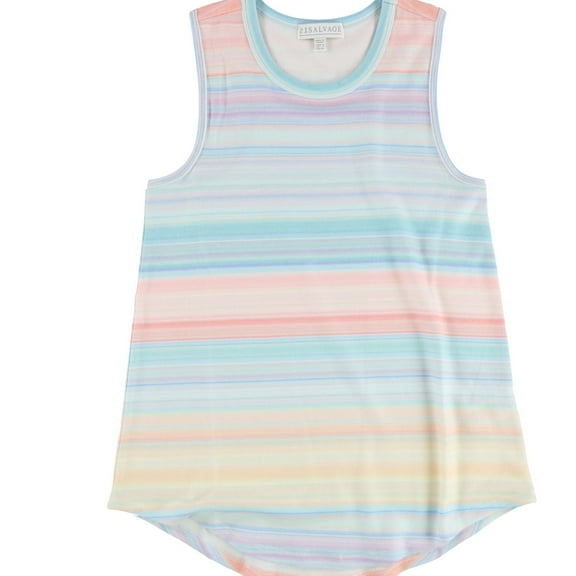 P.J. Salvage Womens Racerback Pajama Sleep Tank Top, Multicoloured, Small