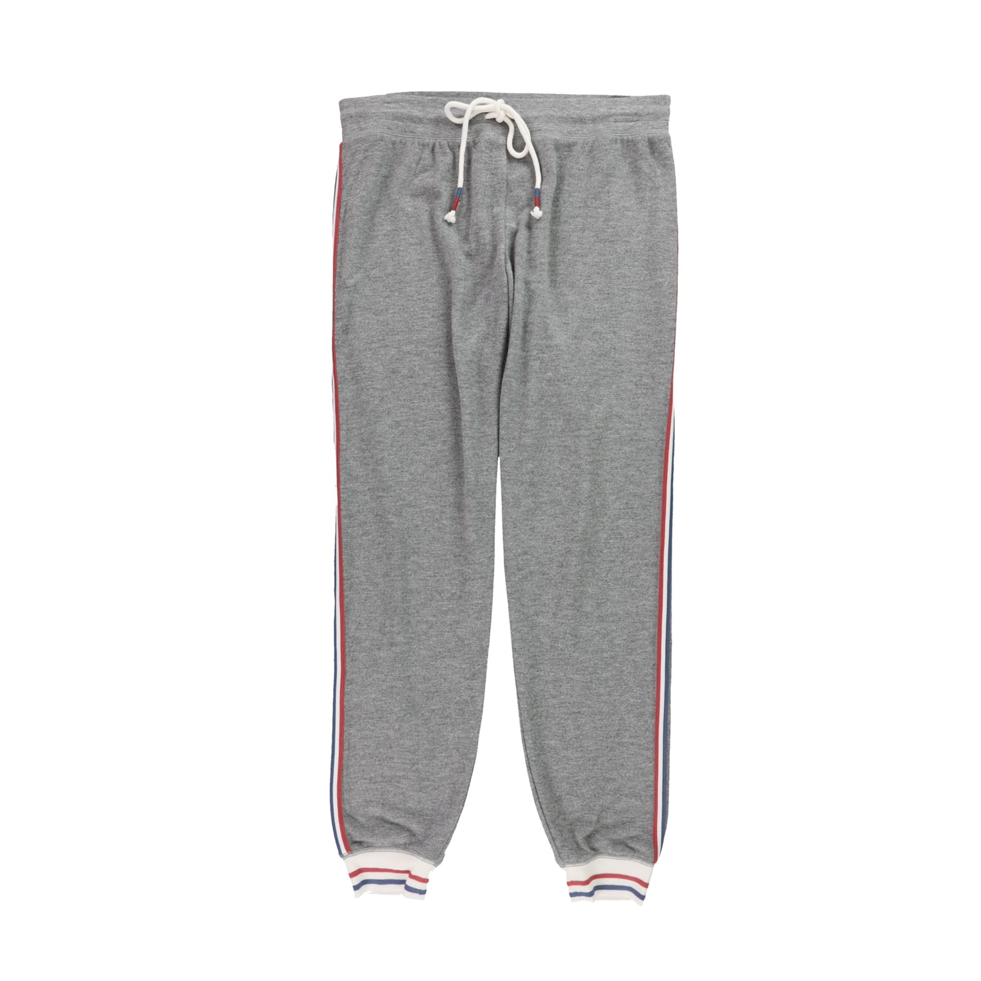 P.J. Salvage Womens Red White Blue Stripe Pajama Jogger Pants