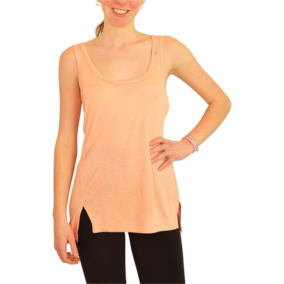 P.J. Salvage Womens Scoop Neck Pajama Sleep Tank Top, Orange, Medium