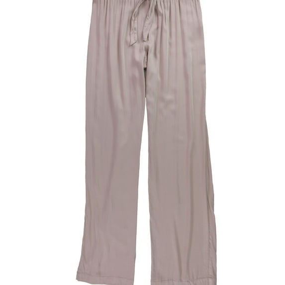 P.J. Salvage Womens Soild Pajama Lounge Pants, Brown, Medium