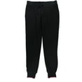 thumbnail image 1 of P.J. Salvage Womens Solid Drawstring Pajama Jogger Pants, Black, Small, 1 of 2