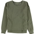 thumbnail image 1 of P.J. Salvage Womens Solid Pajama Sweatshirt Top, Green, Small, 1 of 2