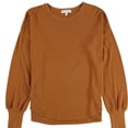 thumbnail image 1 of P.J. Salvage Womens Solid Pullover Pajama Sweater, Orange, Small, 1 of 1