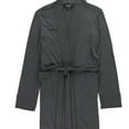 thumbnail image 1 of P.J. Salvage Womens Solid Robe, Grey, Medium, 1 of 2