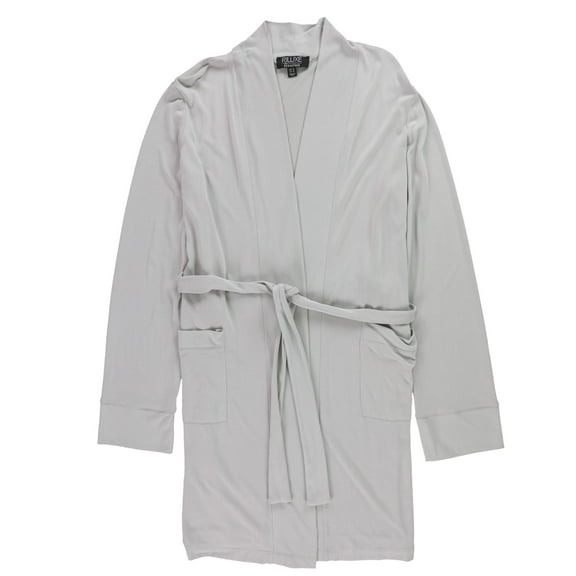 P.J. Salvage Womens Solid Robe, Grey, Small