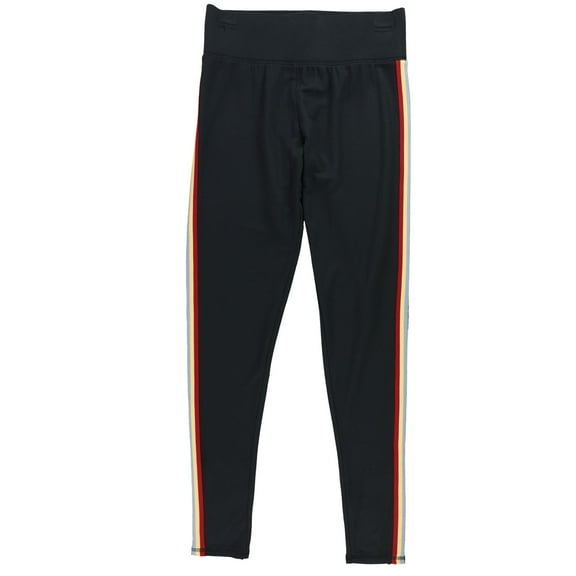 P.J. Salvage Womens Striped Pajama Jogger Pants, Grey, Small