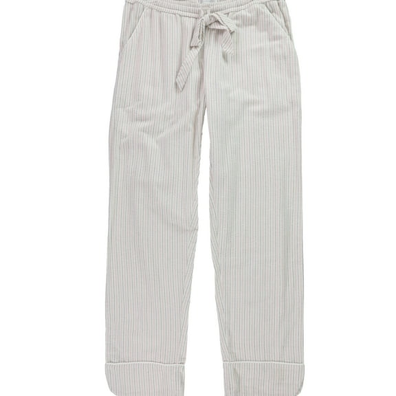 P.J. Salvage Womens Striped Pajama Lounge Pants, Pink, Medium