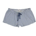 thumbnail image 1 of P.J. Salvage Womens Striped Pajama Shorts, Blue, Medium, 1 of 2
