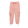 thumbnail image 1 of P.J. Salvage Womens Sunset Glow Crop Pajama Jogger Pants, Pink, Medium, 1 of 1