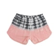 thumbnail image 1 of P.J. Salvage Womens Sunset Glow Pajama Shorts, Orange, Medium, 1 of 2