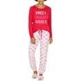 thumbnail image 1 of P.J. Salvage Womens Sweet Sugar Kisses Pajama Sweater, Red, Small, 1 of 1
