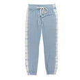 thumbnail image 1 of P.J. Salvage Womens Tie Dye Pajama Jogger Pants, Blue, Small, 1 of 2