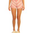 thumbnail image 1 of P.J. Salvage Womens TieDye Pajama Shorts, Pink, Small, 1 of 5
