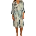 thumbnail image 1 of P.J. Salvage Womens TieDye Robe, Blue, Small, 1 of 1