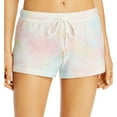 thumbnail image 1 of P.J. Salvage Womens Tiedye Pajama Shorts, Multicoloured, Plus Size, 2X, 1 of 1