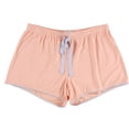 thumbnail image 1 of P.J. Salvage Womens Two Tone Pajama Shorts, Orange, Small, 1 of 2