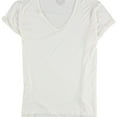 thumbnail image 1 of P.J. Salvage Womens V- Neck Pajama Sleep T-shirt, Off-White, Medium, 1 of 2