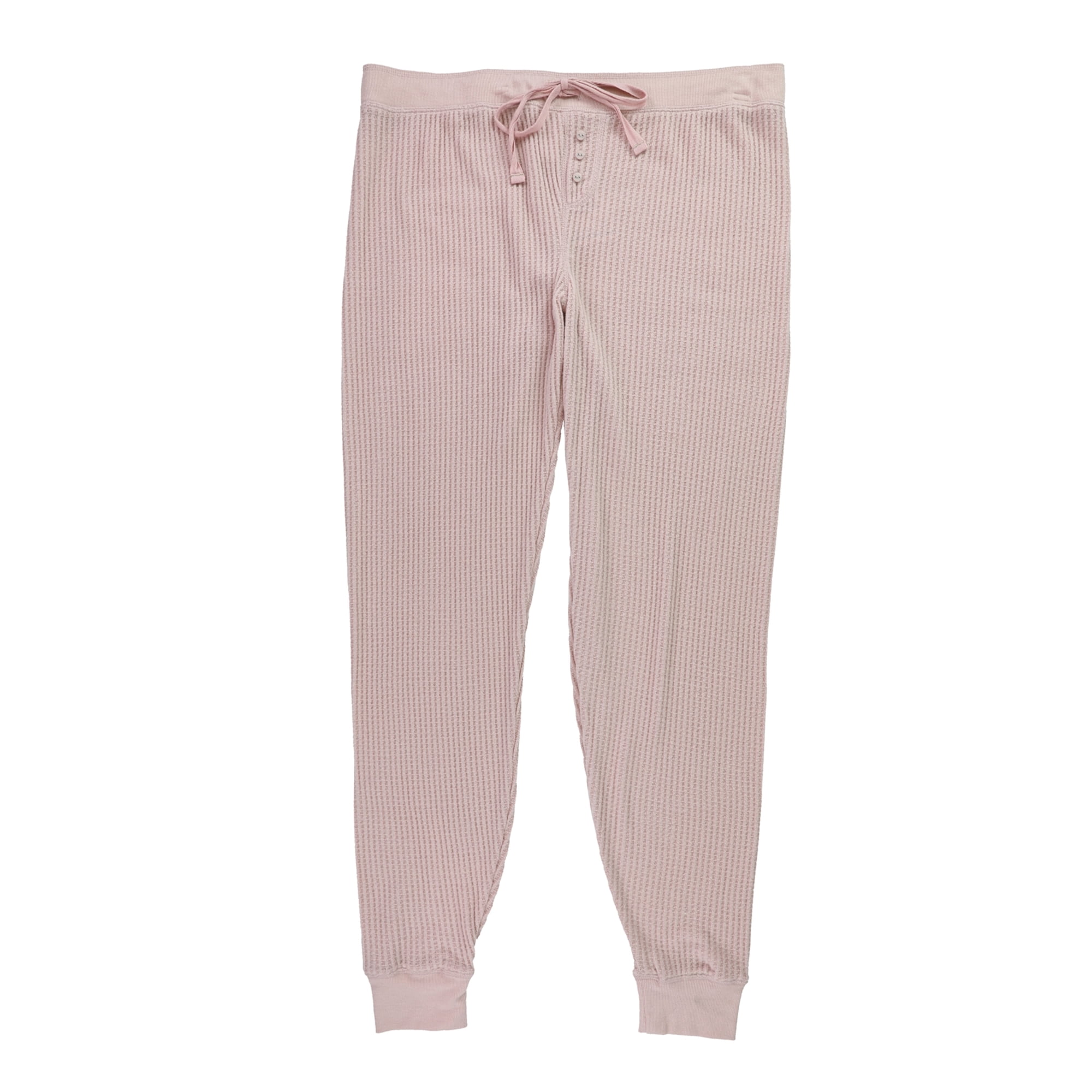 P.J. Salvage Womens Waffle Knit Pajama Lounge Pants Pink X Large Walmart