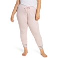 thumbnail image 1 of P.J. Salvage Womens Waffle Stitch Thermal Pajama Pants, Pink, Plus Size, 1X, 1 of 1