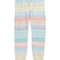 thumbnail image 1 of P.J. Salvage Womens Watercolors Pajama Jogger Pants, Multicoloured, Small, 1 of 2