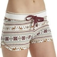 thumbnail image 1 of P.J. Salvage Womens Winter Pajama Shorts, Multicoloured, Medium, 1 of 1