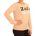 thumbnail image 1 of P.J. Salvage Womens Zzz's The Day Pajama Sweater, Orange, Small, 1 of 5