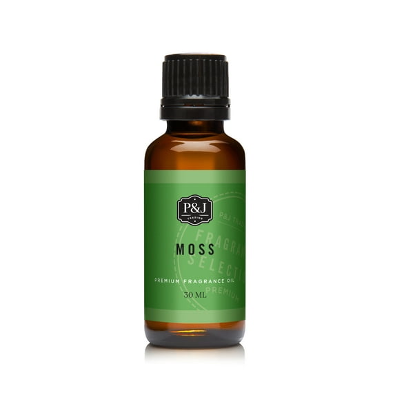 P&J Trading Fragrance Oil | Moss 30ml - Scented Oil for Soap Making, Diffusers, Candle Making, Lotions, Haircare, Slime, and Home Fragrance