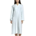 thumbnail image 1 of P.Jamas Butterknit Buttoned Robe 350500B, 1 of 1