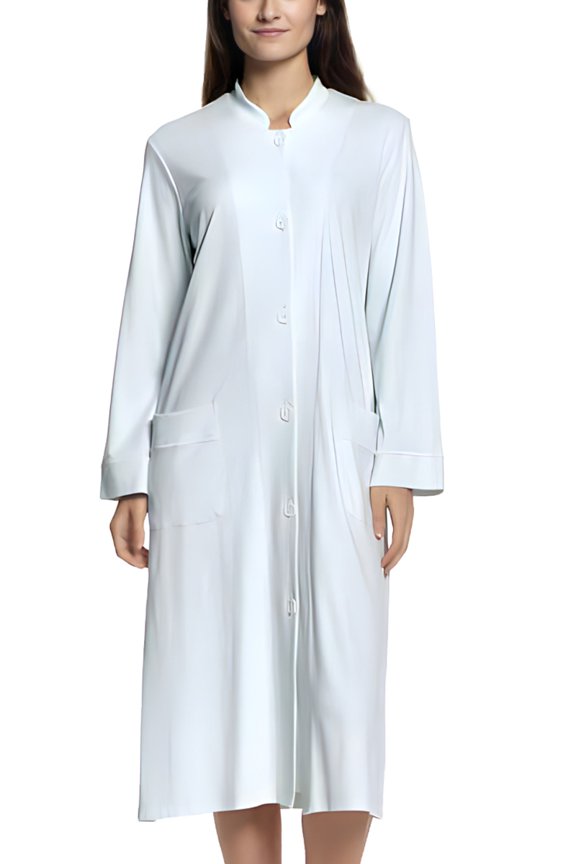 Butterknit Buttoned Robe 350500B