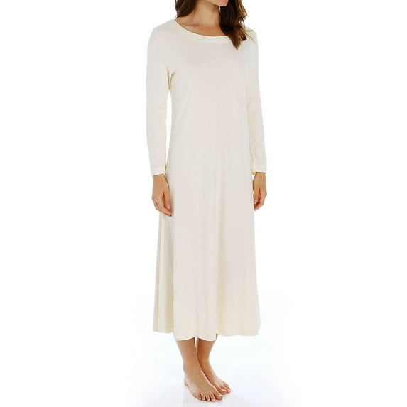 P.Jamas Butterknit Long Sleeved Gown 386660