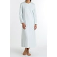 thumbnail image 1 of P.Jamas Butterknit Placket Gown, Long 387660, 1 of 2