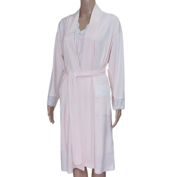 P.Jamas Butterknit with Eyelet 345671