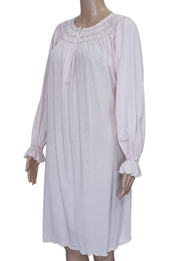 Heirlooms Lillian Long Sleeved Short Gown LILLIAN