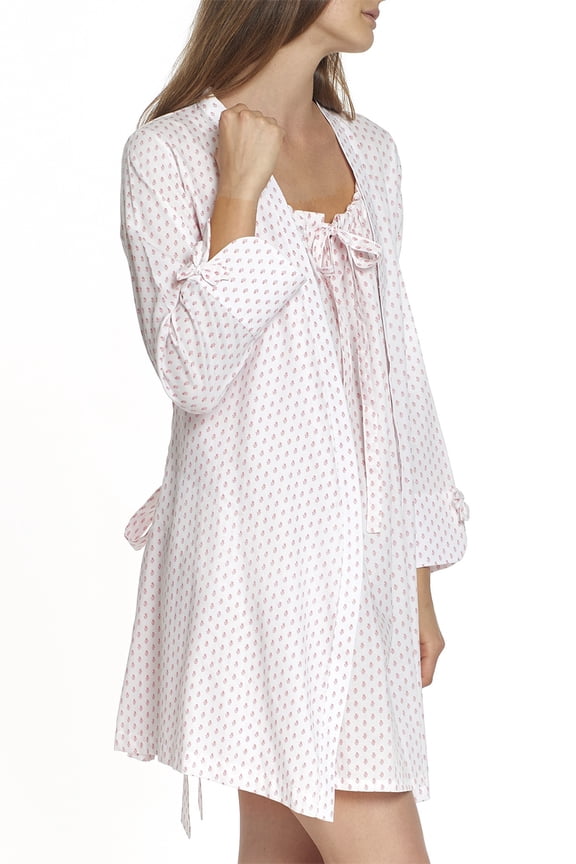 Wovens Minitulips Short Robe 343235