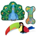 thumbnail image 1 of P.L.A.Y. Paradise Paws Dog Toy Bundle, 3 Pack, 1 of 5