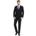 thumbnail image 1 of P&L Men's Slim Fit Suit 2 Piece Business Wedding Prom Tux Blazer & Pants, 1 of 5