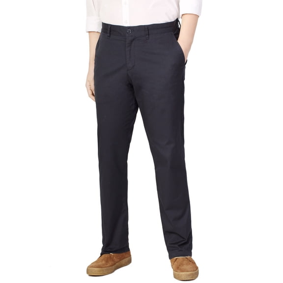 P&L Men's Straight Fit Chino Pants Flat Front Casual Stretch Regular and Big & Tall