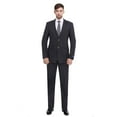 P&L Men's Suit 2 Pieces Slim Fit, Comfort Wedding Blazer and Pants Set ...