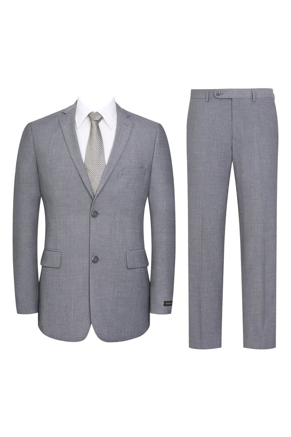 Men's Suit 2 Pieces Slim Fit, Comfort Wedding Blazer and Pants Set