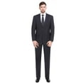 thumbnail image 1 of P&L Men's Suits Classic Fit 2 Piece Business Blazer & Pleated Pants, 1 of 5