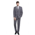 thumbnail image 1 of P&L Men's Suits Classic Fit 2 Piece Business Blazer & Pleated Pants, 1 of 6