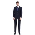 thumbnail image 1 of P&L Men's Suits Classic Fit 2 Piece Business Blazer & Pleated Pants, 1 of 5