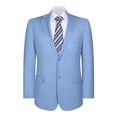 thumbnail image 1 of P&L Mens Blazer Classic Fit Sport Coat Two Buttons Lightweight Suit Jacket, 1 of 2