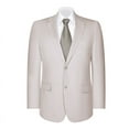 thumbnail image 1 of P&L Mens Blazer Classic Fit Sport Coat Two Buttons Lightweight Suit Jacket, 1 of 5