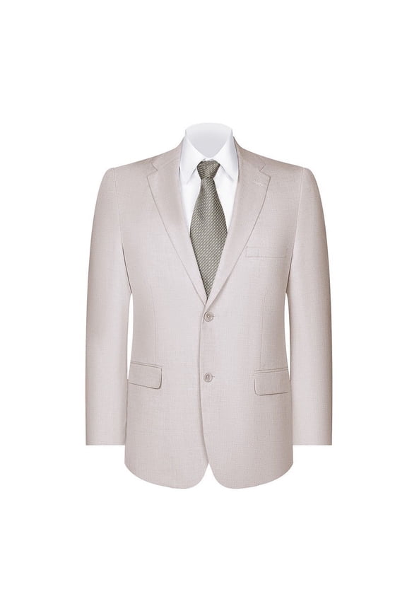 Mens Blazer Classic Fit Sport Coat Two Buttons Lightweight Suit Jacket