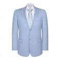 thumbnail image 1 of P&L Mens Blazer Classic Fit Sport Coat Two Buttons Lightweight Suit Jacket, 1 of 5