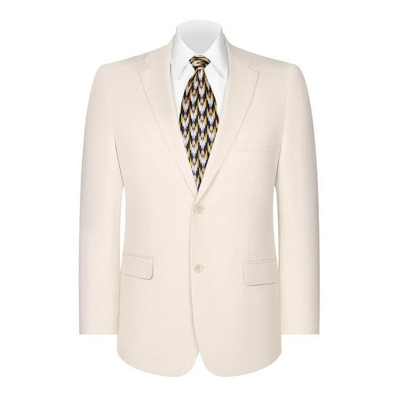 P&L Mens Blazer Classic Fit Sport Coat Two Buttons Lightweight Suit Jacket